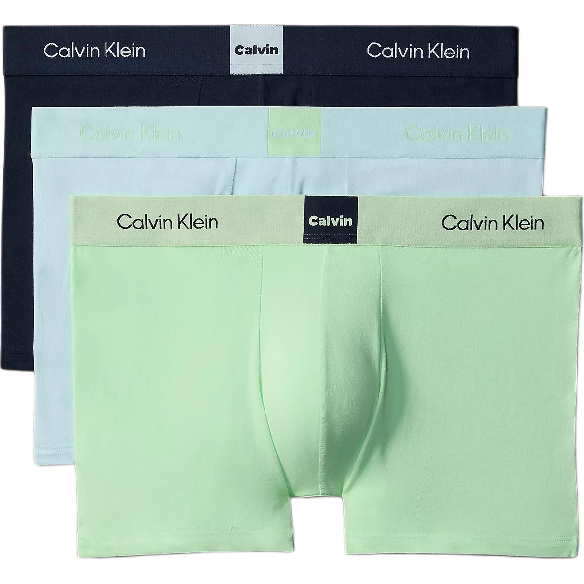 Calvin Klein Breathable Smooth Moisture-Wicking Soft Swim Trunks Men swimwear LV00NB4476-3U3 S
