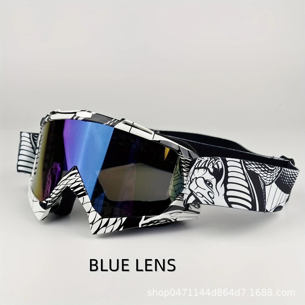 Goggles Riding Glasses Outdoor Motorcycle Off-Road Goggles ATV Men's and Women's Mountain Bike Bike Windshield Lenses