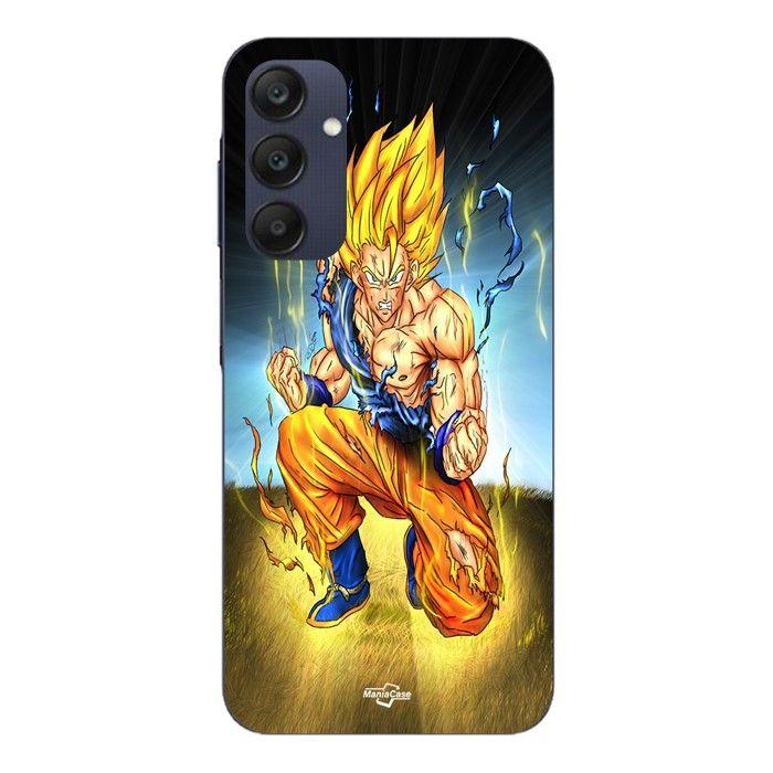 Coque Pour Samsung galaxy A25 Goku Genou a Terre Maniacase