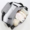 Multifunctional Baby Stroller Organizer Bag with Large Capacity & Milk Bottle Holder