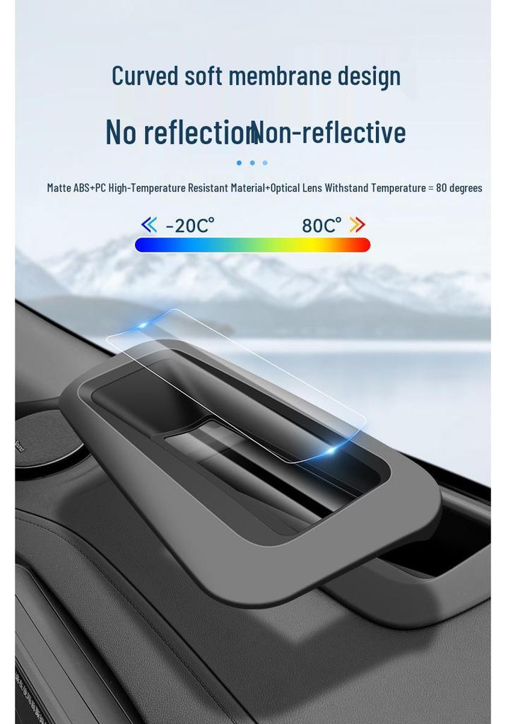 Geely Galaxy E5 HUD Protective Dashboard Dust Cover - Car Interior Accessory
