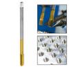 Efficient M8 x 1 25 Metric Thread Tap 120mm Long TiCoated HSS Straight Flute for Tapping Damaged or Stuck Threads