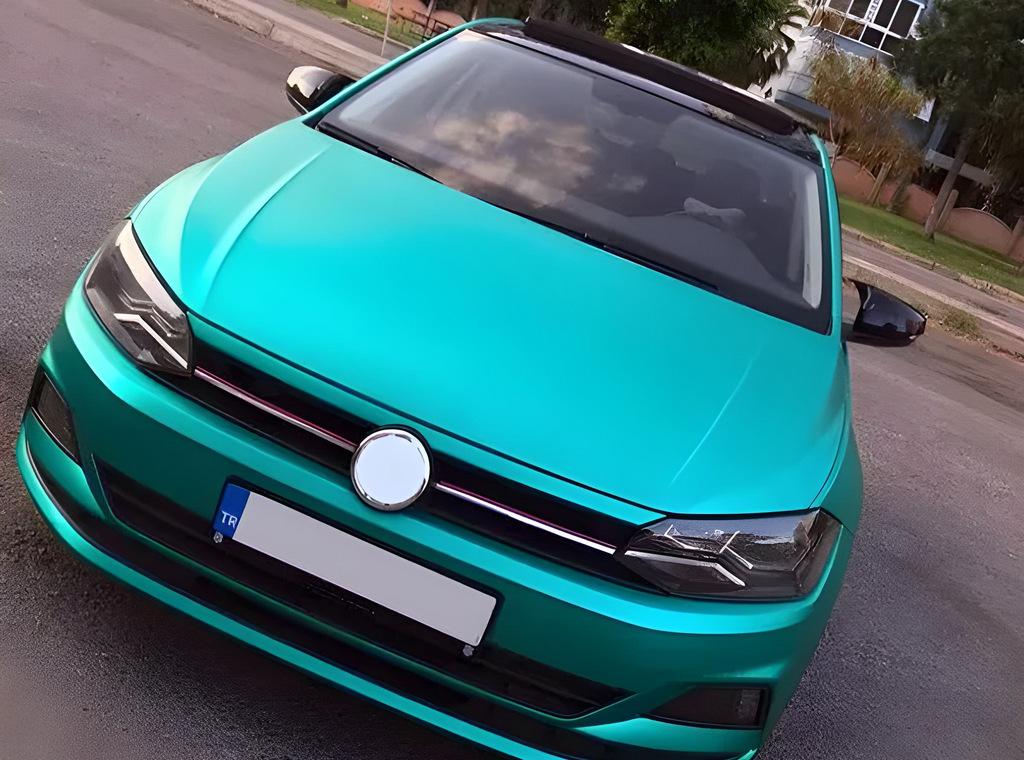 Mirror Covers RLine-Look (2 Pcs) for Volkswagen Polo 2017-rr