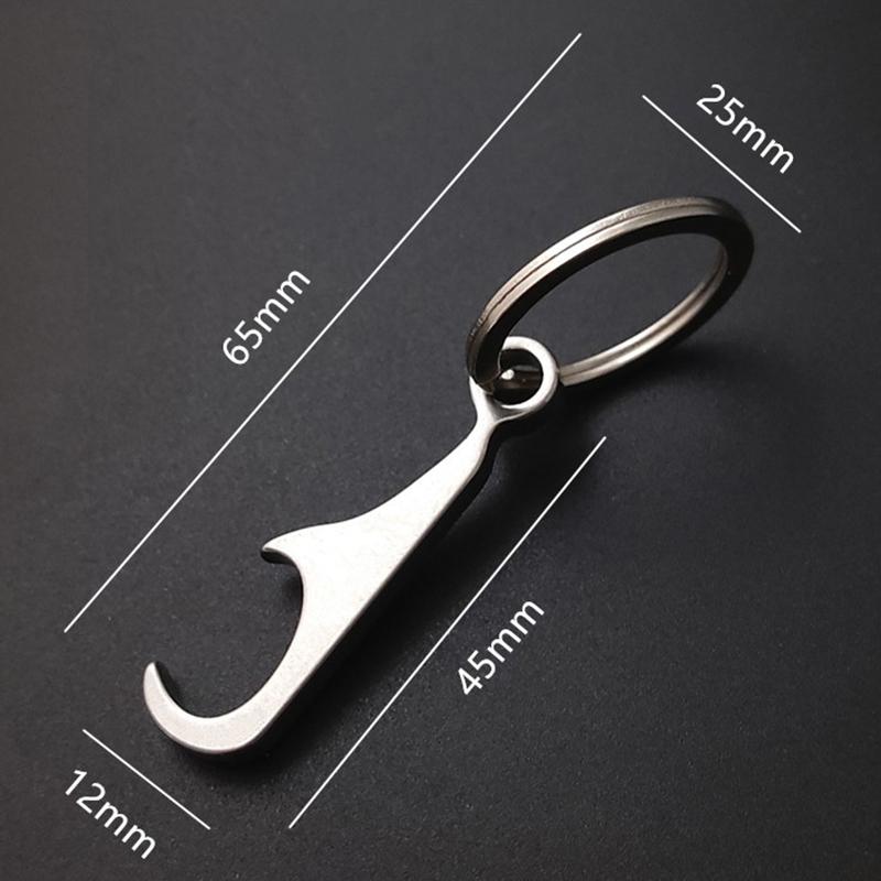Edc Gear Mini Lightweight Bottle Beer Opener Keyring Pocket Tool Utility Gadget Outdoor Camp Hike Camping Gear Key Chains