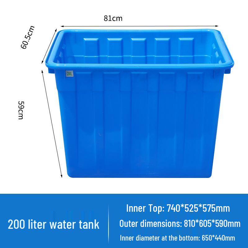 Rectangular Thickened Plastic Water Tank for Aquaculture and Fish Farming