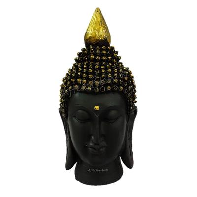 Statues Têtes de Bouddha pour Salon Statue Visage de Bouddha Grande Taille Articles de Décoration pour Décoration Intérieure Figurine Pièces Décoratives