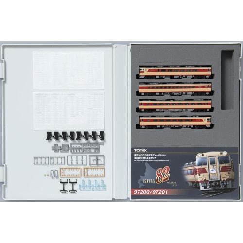 Tomytec TOMIX N Gauge JNR Kiha 82 Series Hokkaido Specification Basic Set Railway Model Diesel Car 97200