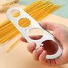 Stainless Steel Spaghetti Measurer Pasta Noodle Measure Cook Kitchen Cake Ruler Tapeline Free Measuring Kitchen Tools Gadgets