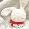Soft Stuffed Rabbit Doll Pendant Long Ear Stuffed Bag Charm Cartoon Backpack Pendant  Backpack