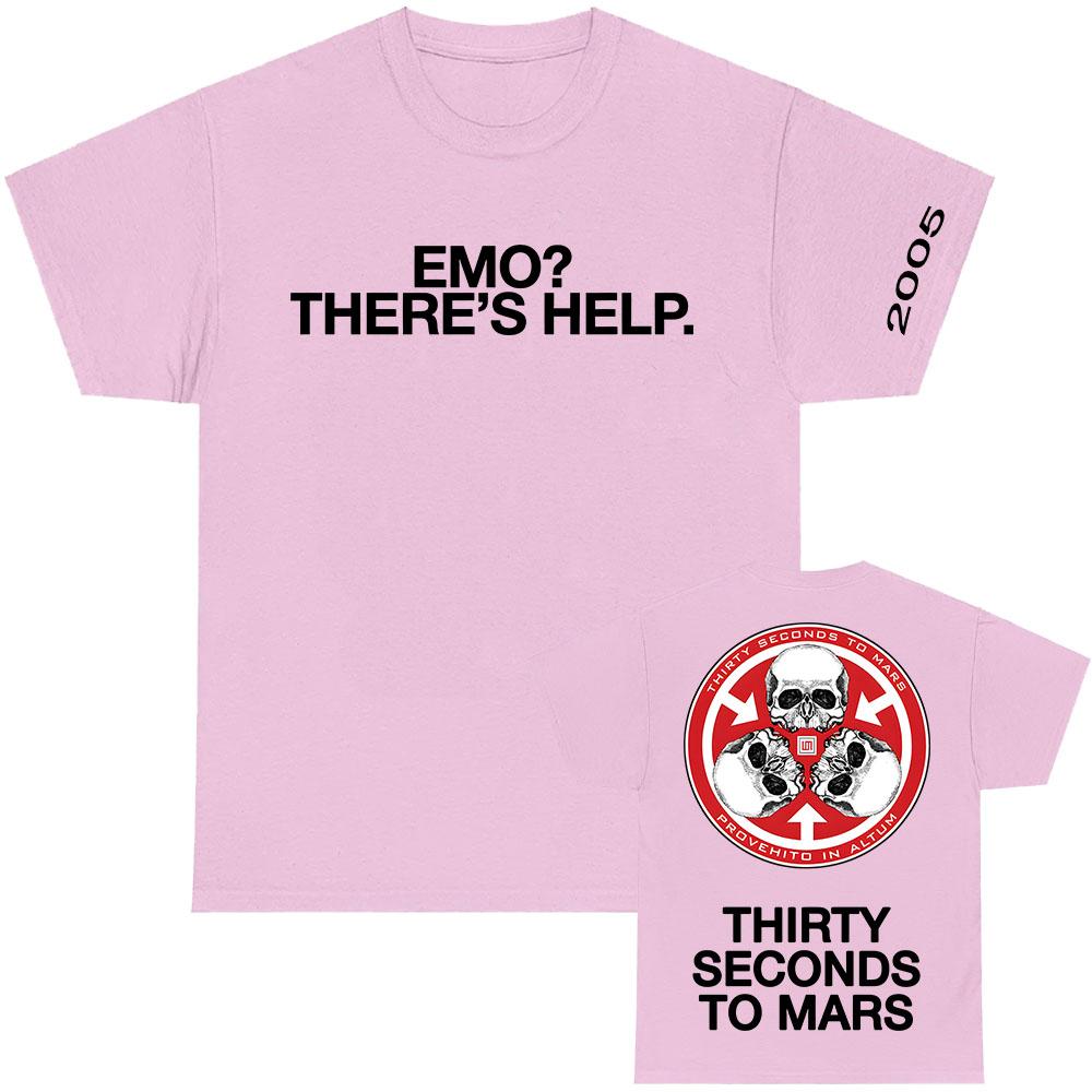 

Футболка A Beautiful Lie ABL20 Anniversary Футболки There s Help Футболки THIRTY SECONDS TO MARS Футболки в стиле гранж Футболка с принтом рок-группы для мужчин L