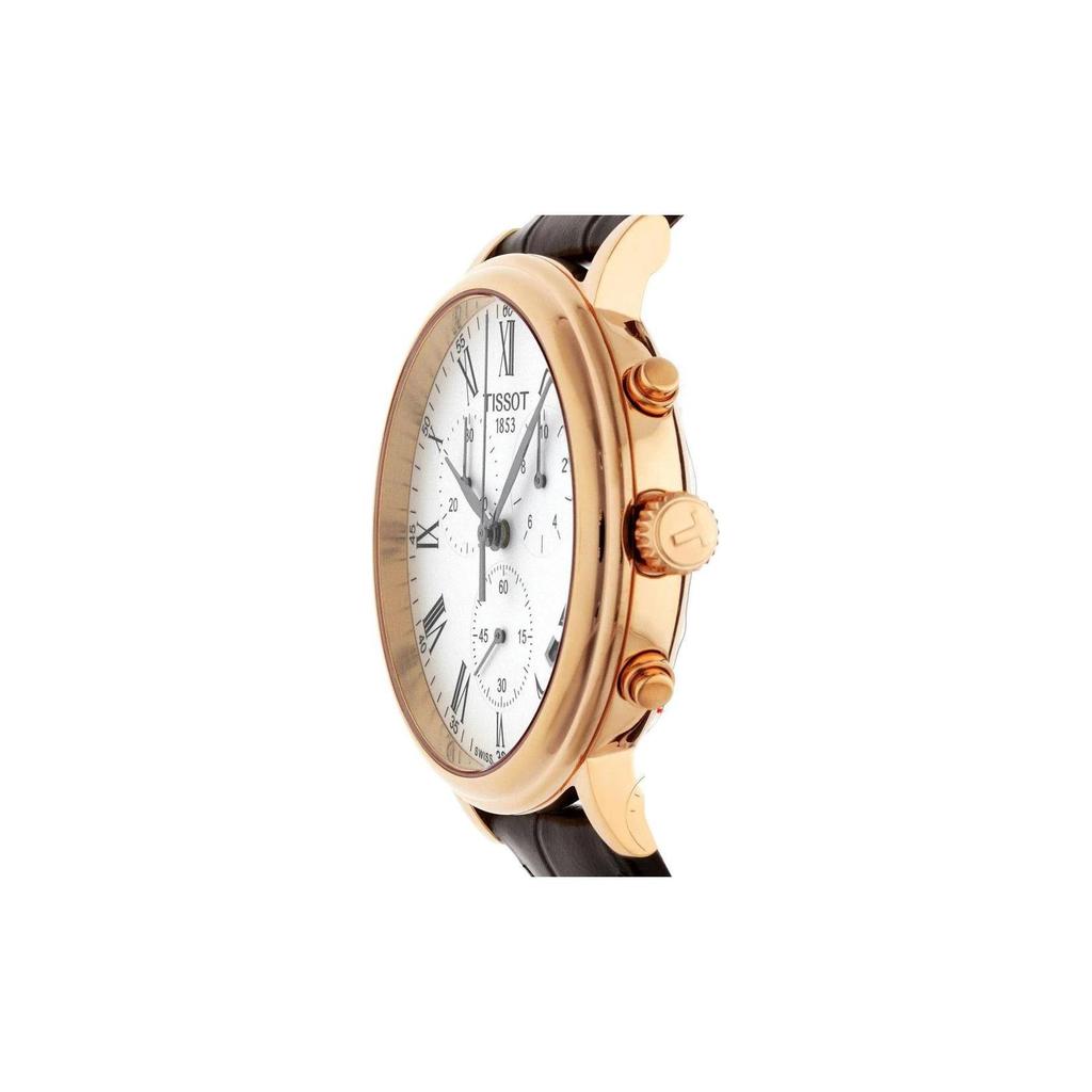 TISSOT Kason Zen I Collection Quartz Movement Men's Watches Watch 41mm Silver Dial Stainless Steel Case T122.417.36.033.00
