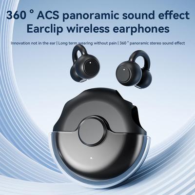 S36PRO Knochenschall-Bluetooth-Headset: Kabelloser Ohrclip, Geräuschunterdrückung, Extrem lange Akkulaufzeit, Ideal für Sport.