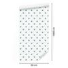 Heart Wallpaper White, Sea Blue and Light Gray 50x1000
