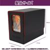 Deck Card Storage Box for Trading Holds 200 Includes 4 2 Magnetic and 2 Display Compatible with and Duel Masters Sleeves with Red Case, Case, Cards,