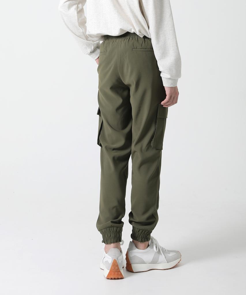 Jikeulib Elastic Cargo Pocket Jogger Pants