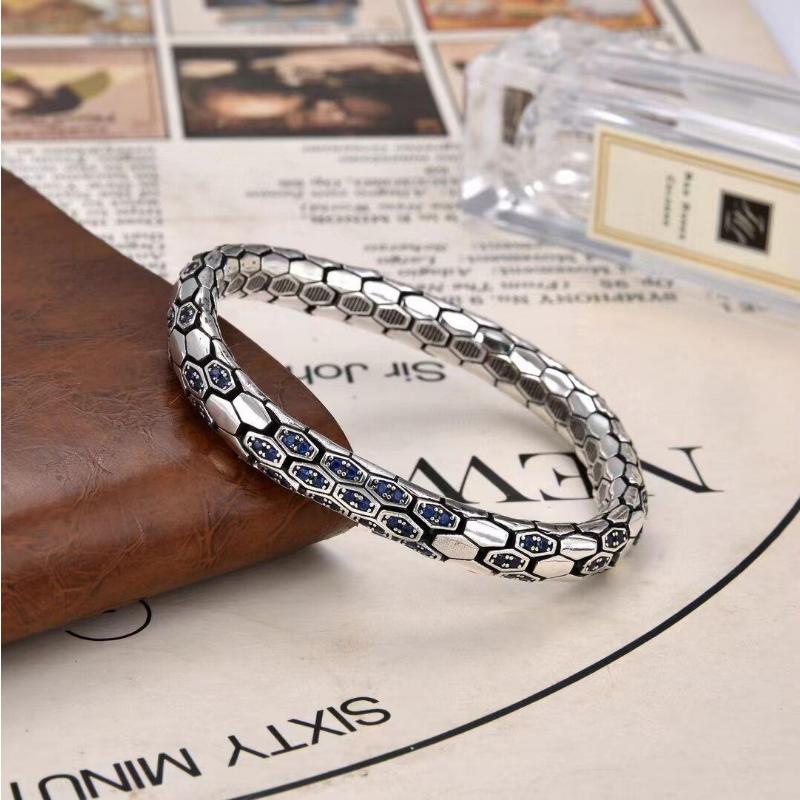 Europe and America Snake Pattern Handsome High-end Luxury Accessories