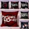 My CChemical Romance Band Pillow Case Pillow Case Plush Fabric Soft Double Sided Print Home Sofa High Quality Cushion