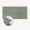 Self-Adhesive Vinyl Tiles with Print Rectangular Fashionable Tiles 6X60X30 Cm