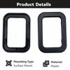 Car Interior Trim Inside the Door Handle Frame 51211876043 for BMW 318I 318S 325 E30