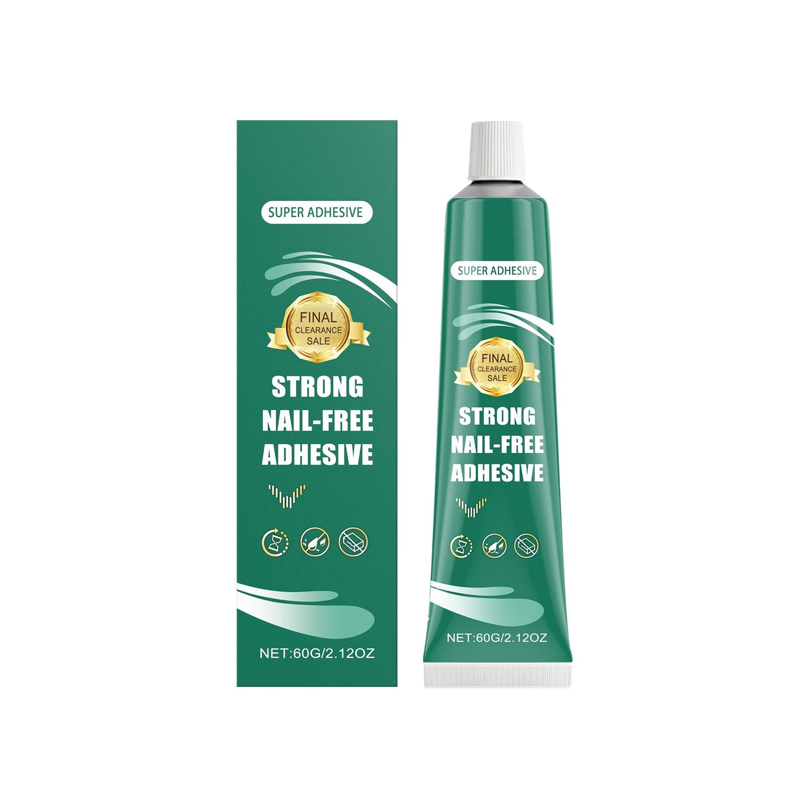 

Суперклей, Сильный клей без гвоздей, Подходящий для склеивания различных поверхностей. One Size