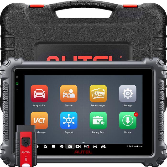 Autel MaxiCOM MK906 Pro Valise de Diagnostic Codage ECU, Bi-directionnel 36 Services Identique à MS906 Pro/Maxisys Elite