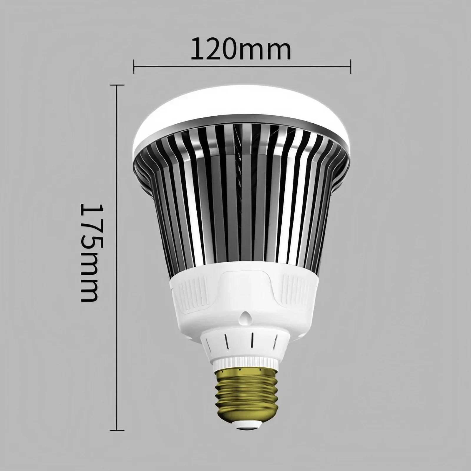 

Super Bright High-Power E27 Screw LED Bulb Energy Saving Long Lifespan High Luminosity Lighting Widely Used in Homes Commer 50w&WHITE белый