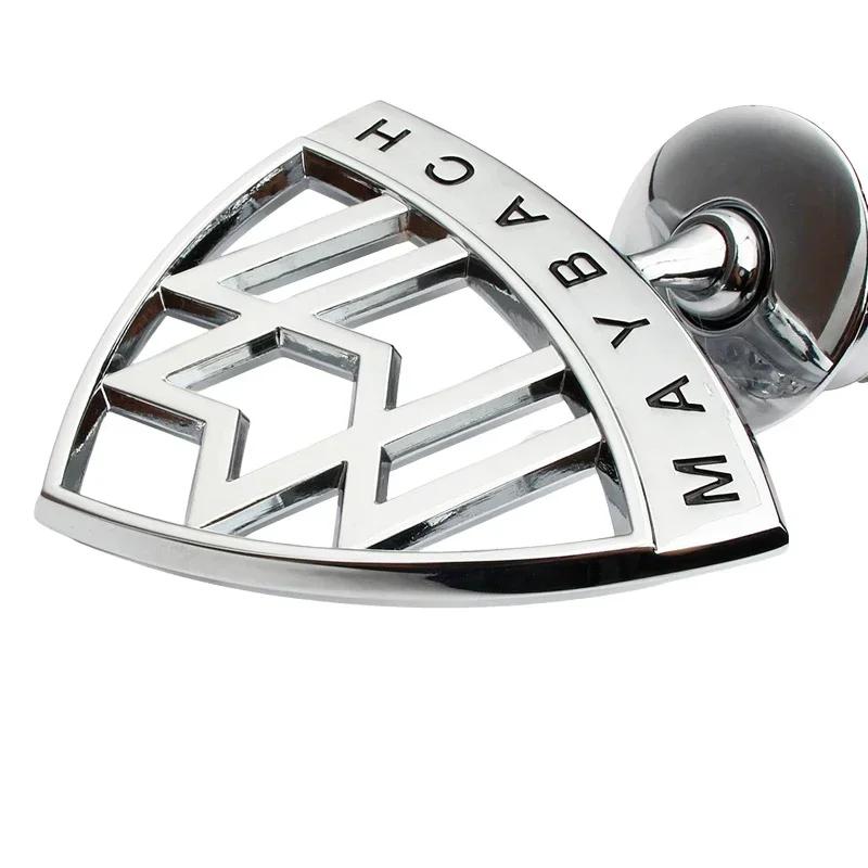 Car Metal Head Hood Logo Badge Emblem Styling Sticker For Maybach S560 S580 S600 S680 GLS600 W205 W212 W213 W222 W221 W223 W167