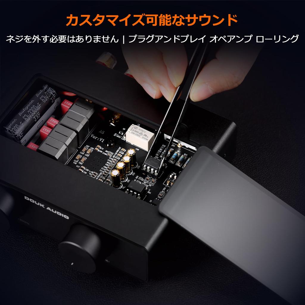 Nobsound A5 TPA3255 Stereo HiFi Audio Class D Digital Power Amplifier with 300W x Compatible with Home Theater and Bookshelf Speakers Amplifier,