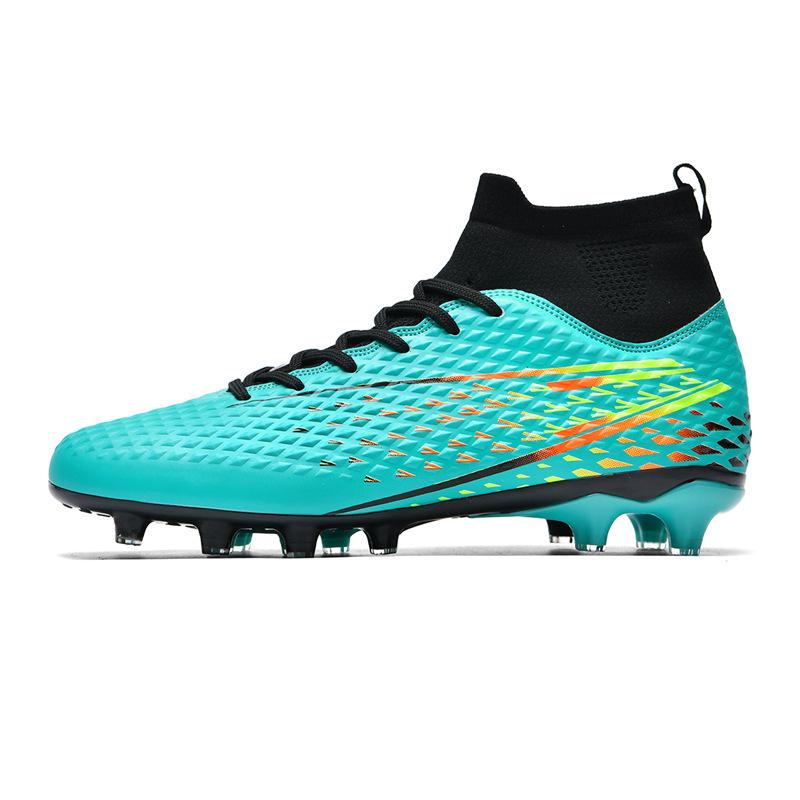Youth football shoes outdoor spikes high top OOTBALL SHOES