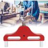 Wood Scribe Gauge, Center Finder Tool, Center Scriber, Marking Center Tool, 1mm Accuracy for Woodworking Device Woodworking Equipment(red)
