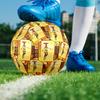 Afrikanische Frau Indoor-Fußball Größe 5 Bunt Alle Altersgruppen Maschinengenäht PVC Wettkampfbereit Langlebig Hoher Rückprall