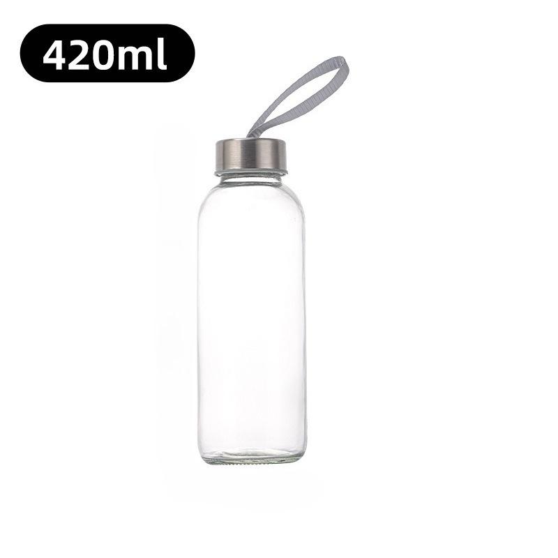 Sports Water Bottles Portable Personalized Outdoor Safety Plastic Drinking Juice Cup Sports Kettle Juice Drinks In A Casual Cup Water Cup With Handle