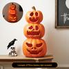 Große Halloween-Kürbis-Laterne für Innen-/Außen dekoration