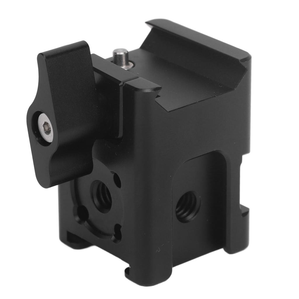 Stabilizer Rod Clamp Anti Fall Off Aluminum Alloy 14inch 38inch Threaded Hole Cold Shoe for ARRI