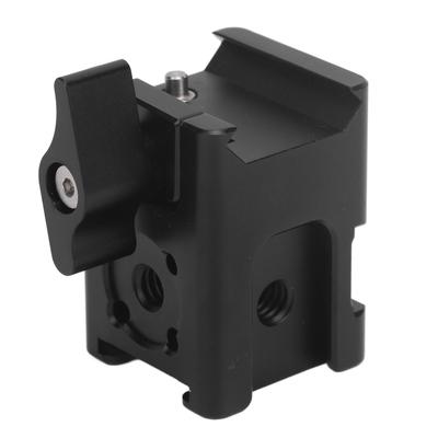 Svorka pro stabilizační tyč proti vypadnutí Hliníková slitina 1/4palcový 3/8palcový Závitový otvor Patice pro studenou patku pro ARRI