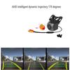 Car Camera AHD Intelligent Dynamic Trajectory Reversing Camera Starlight Night Vision Fisheye Car Rear View Image Camera