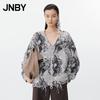 JNBY 2025 Spring Loose-Fit V-Neck Cardigan