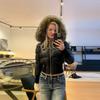 Dames Winter Korte Puffer Jas Met Afneembare Mouwen Nepbont Kraag Met Capuchon Slim Fit Streetwear