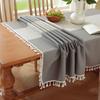 Amazon Tischdecke Einfache Jacquard-Stickerei Tischdecke Haushalt Kaffeetischmatte Tischdecke Tischmatte Fleck