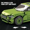 Non-Toxic 452Pcs City Sports Car Assembly Building Blocks Green Supercar Racing Vehicle Model Bricks Children Educational Toys Birthday Gifts