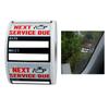 Easy-toOil Change Service Reminder Stickers Low-Tack 2x2 Car Adhesive