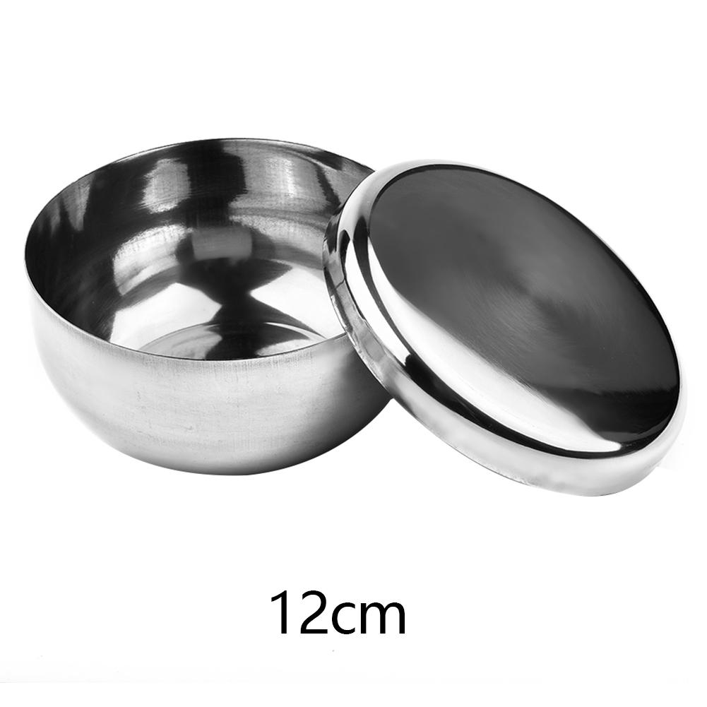 Tableware Bowl Steamed Rice Bow 1pc 65g Bowl Lid Capacity 170ml 320ml 420ml L Kitchen Single Layer Stainless Steel