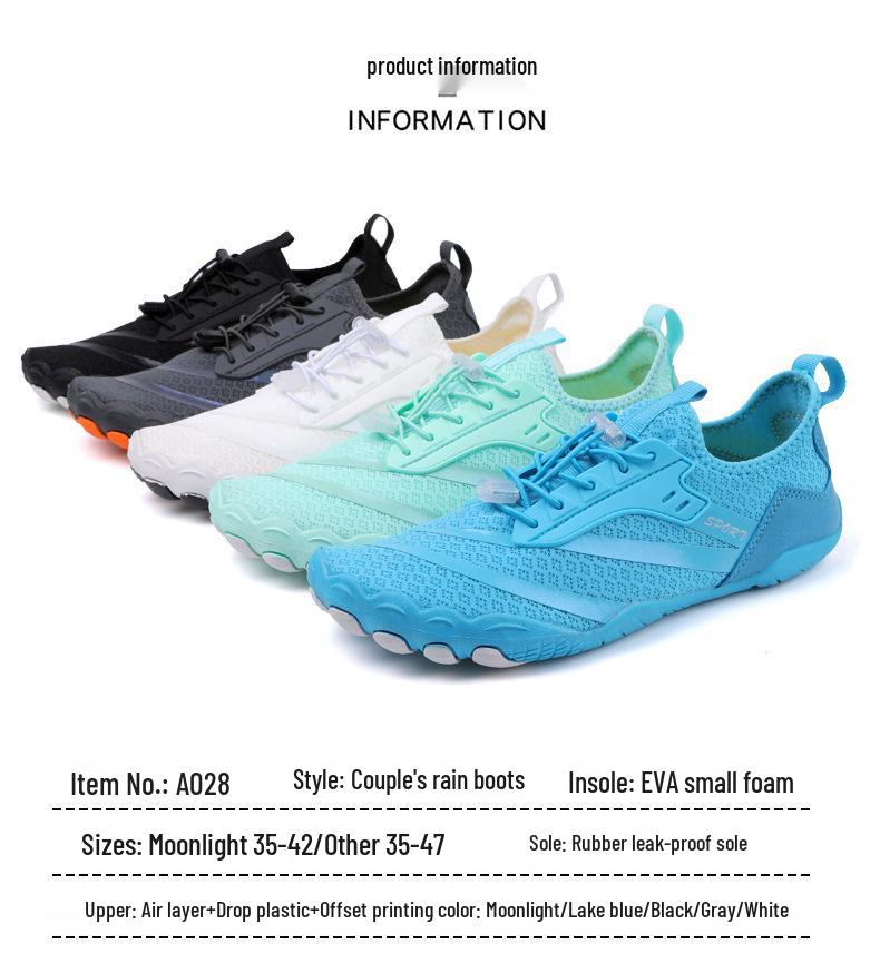 Unisex Quick-Dry Trekking & Hiking Shoes - Breathable, Indoor/Outdoor Wading Shoes for Summer