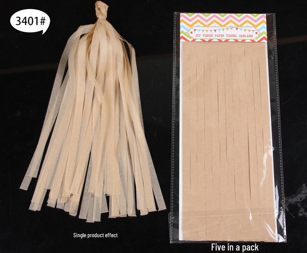 35cm Large Paper Tassel Balloon - Wedding & Party Decoration