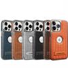 Boutique Crocodile Texture Eco Leather Case For iPhone 16 15 14 Plus 13 12 Pro Max Magnetic Cover Hidden Stand Bracket Premium