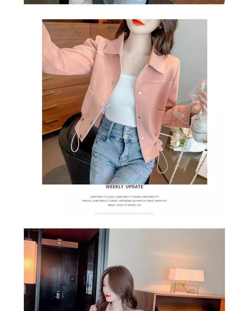2025 Women's Chic Tweed Short Jacket - High-End Petite Cardigan for Spring/Autumn