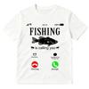Fishing Is Calling You Tshirt Funny Fishing Lover Meme Tshirts Unisex Unisex Fashion Vintage Cotton Short Sleeve Oversized T Shirt