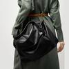 Burminsa Cowhide Genuine Leather Soft Large Hobo Shoulder Bags For Women 2026 Luxury Designer Big Messenger Tote Ladies Handbags