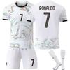 Novo Número da Copa do Mundo. Camisa Luo Home, Camisa de Futebol, Conjunto de Camisa de Treino para Homens e Crianças Adultos