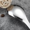 Cucchiaio in Acciaio Inossidabile 304 Ispessito Approfondito Cucchiaio da Zuppa Domestico Bambini Cucchiaio a Testa Rotonda